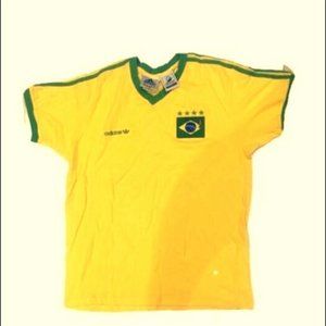 ADIDAS Brazil  FIFA 1998 World Cup Shirt Mens XL